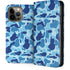 Light Blue Street Camo iPhone Cases